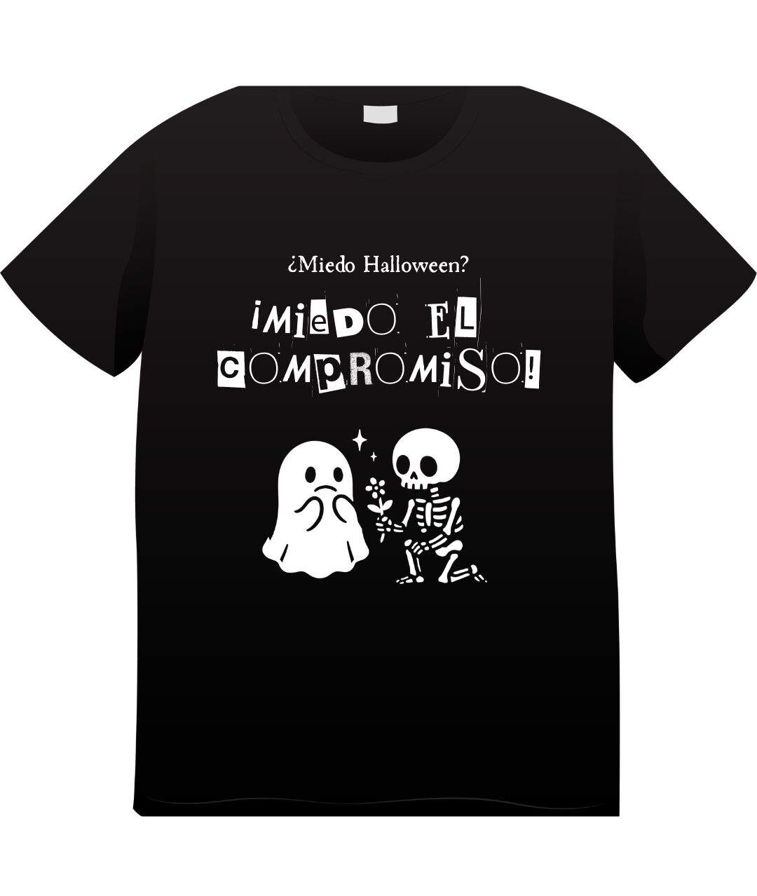 Camiseta "Miedo al compromiso"