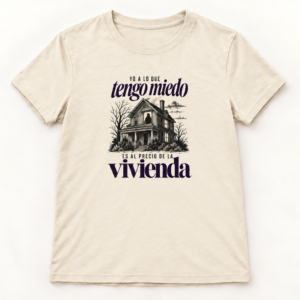 Camiseta "Tengo miedo"